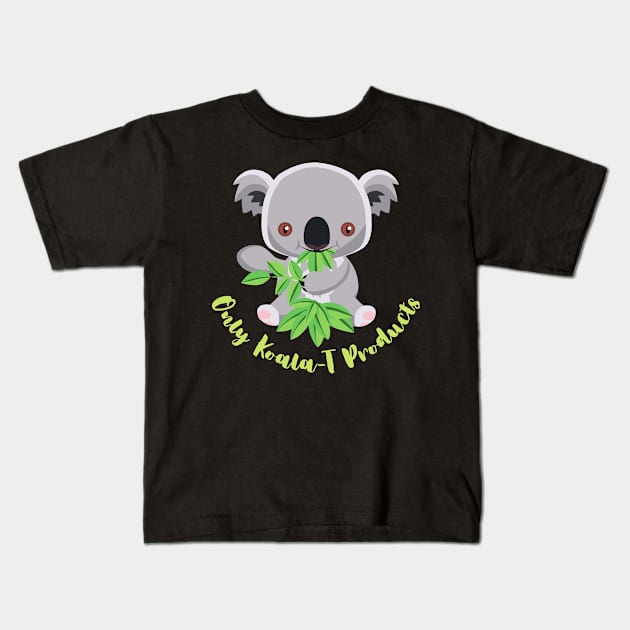 Koala-T Products Kids T-Shirt by BRIJLA